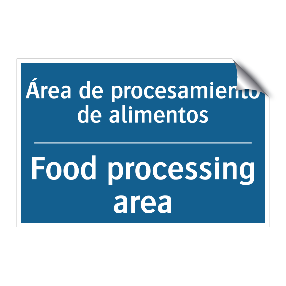 Área de procesamiento de alimentos /.../ - Food processing area
