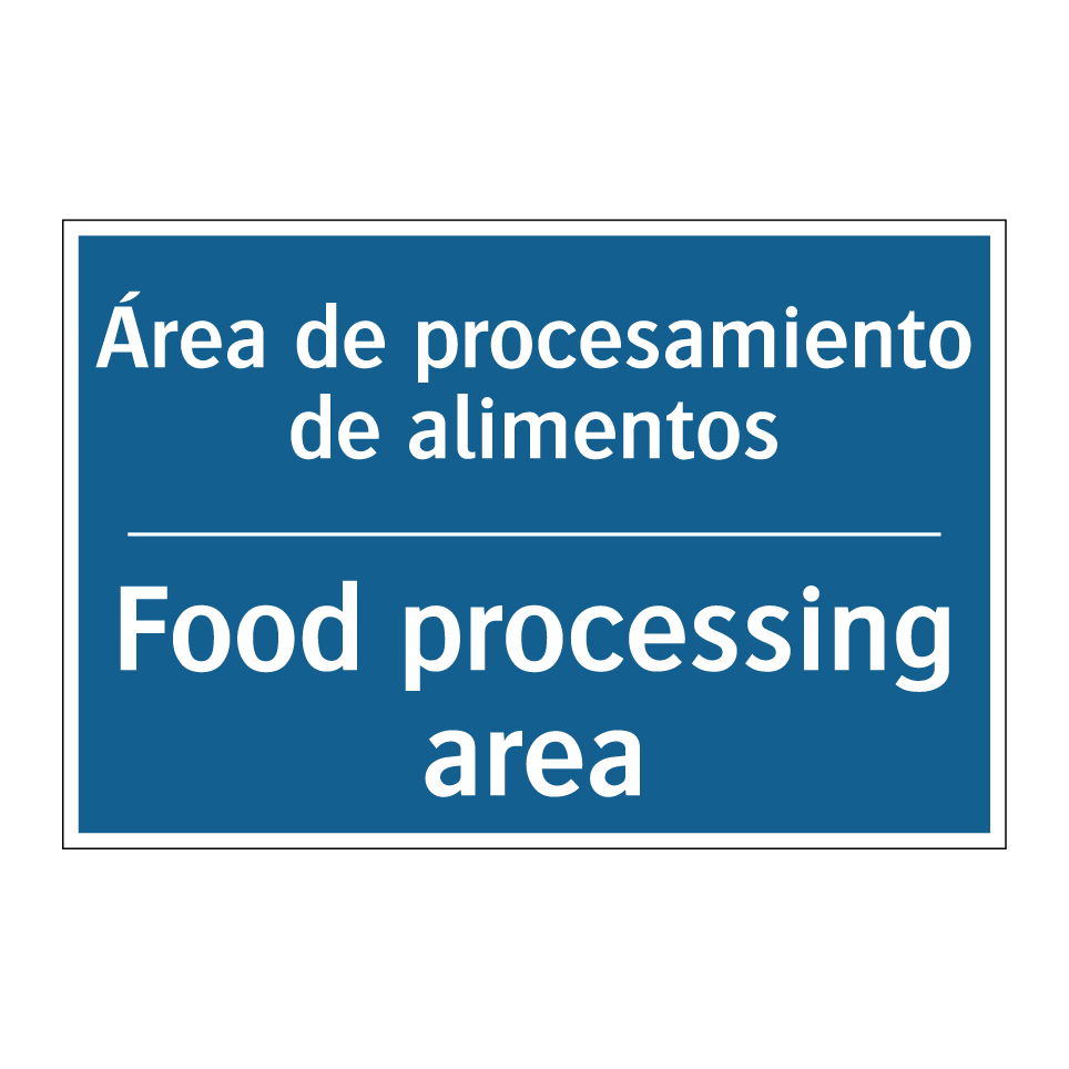 Área de procesamiento de alimentos /.../ - Food processing area