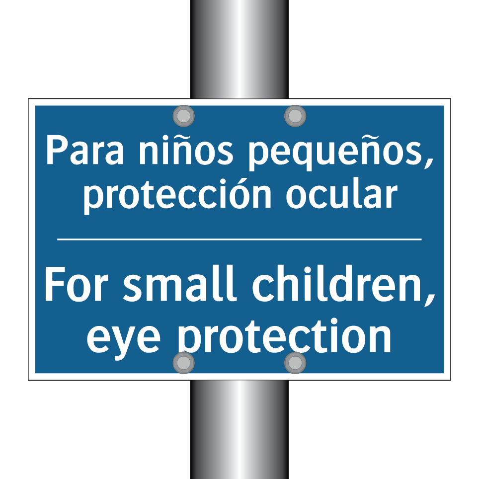 Para niños pequeños, protección  /.../ - For small children, eye protection /.../