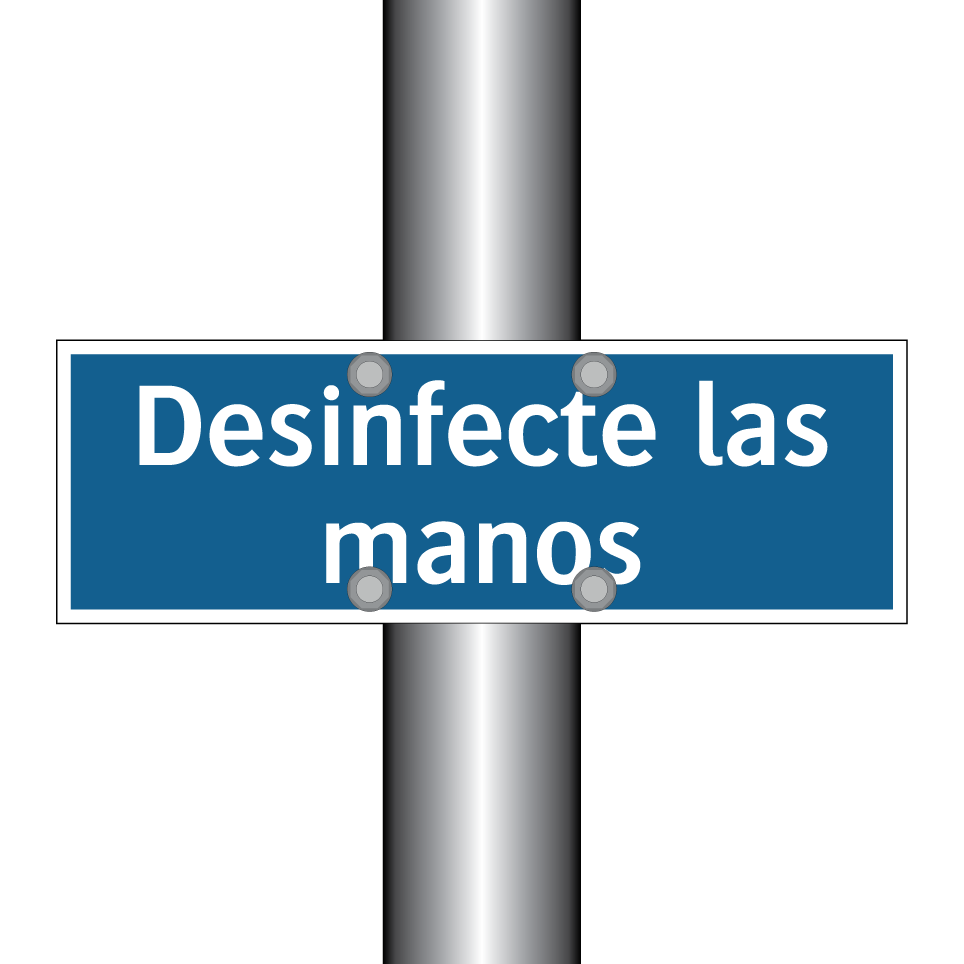 Desinfecte las manos