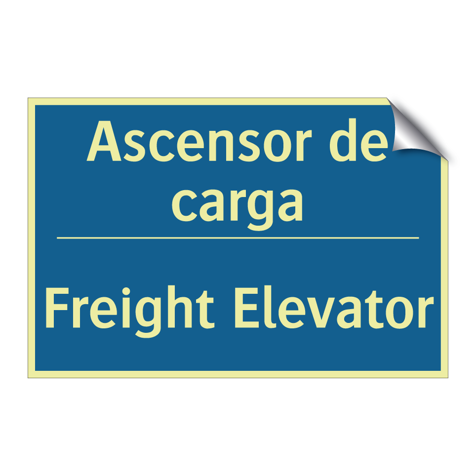 Ascensor de carga - Freight Elevator