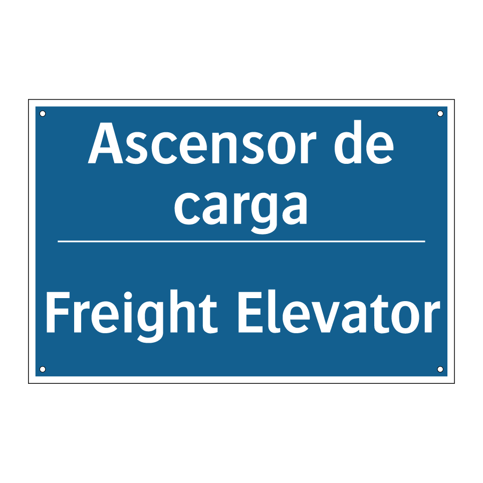 Ascensor de carga - Freight Elevator