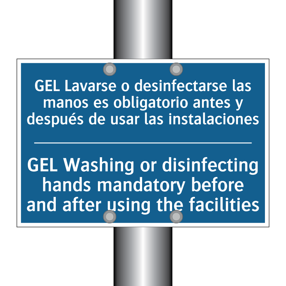 GEL Lavarse o desinfectarse las  /.../ - GEL Washing or disinfecting hands  /.../