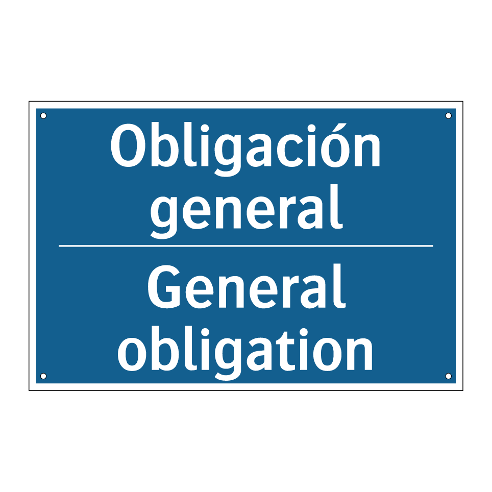 Obligación general - General obligation