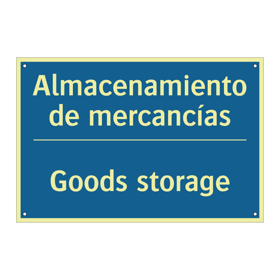 Almacenamiento de mercancías - Goods storage