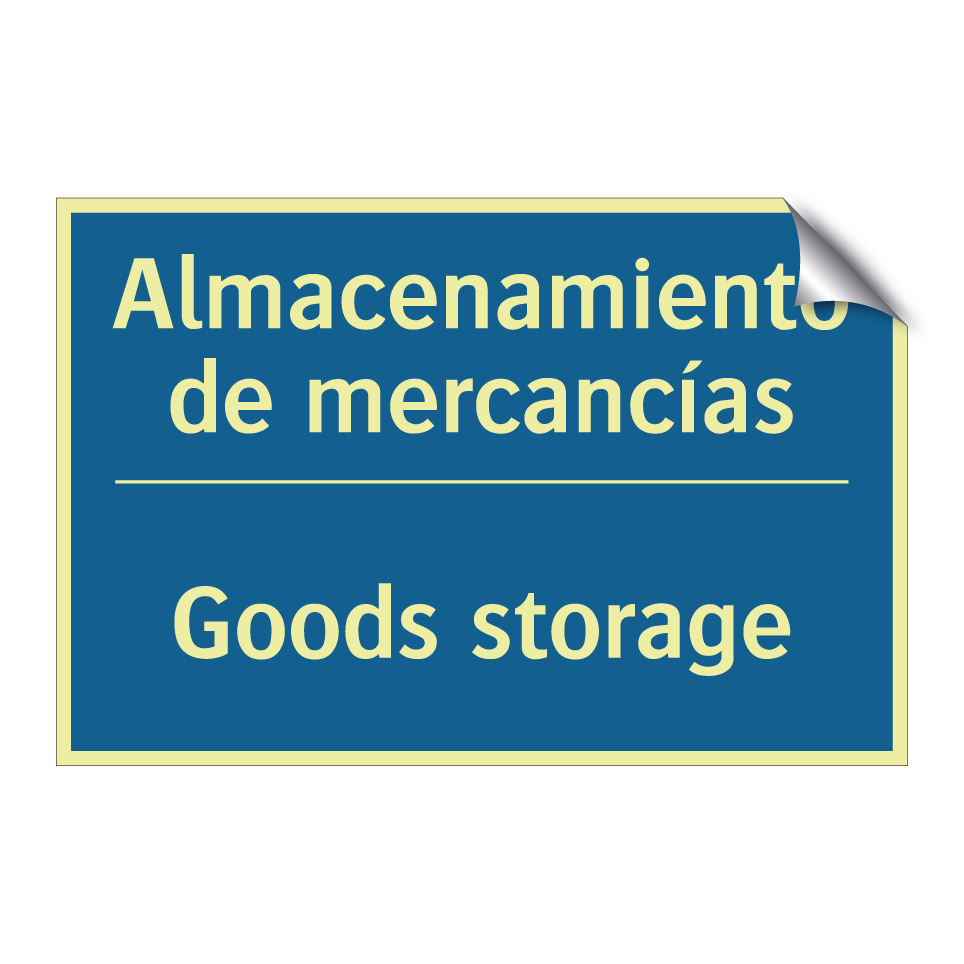 Almacenamiento de mercancías - Goods storage
