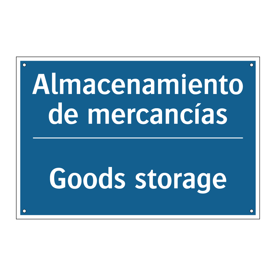 Almacenamiento de mercancías - Goods storage