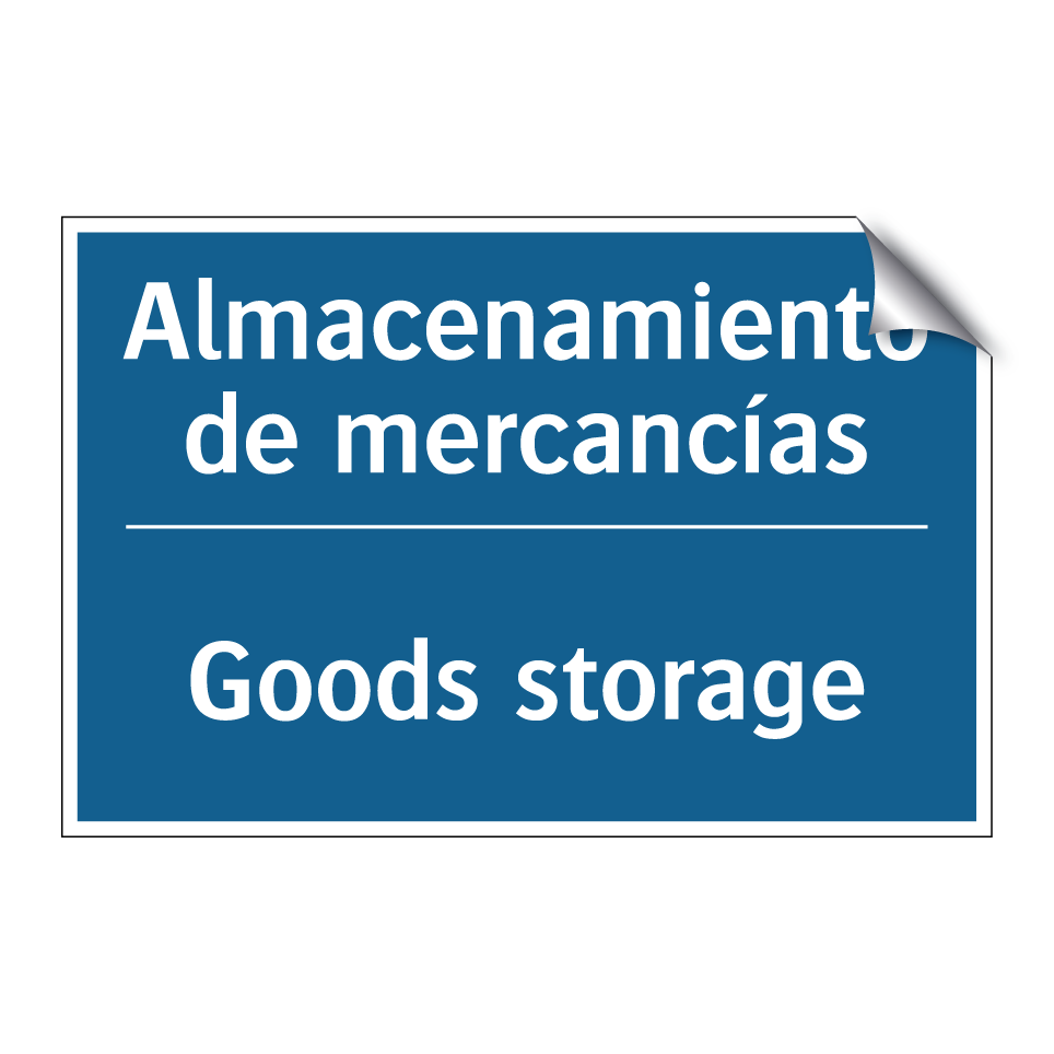Almacenamiento de mercancías - Goods storage