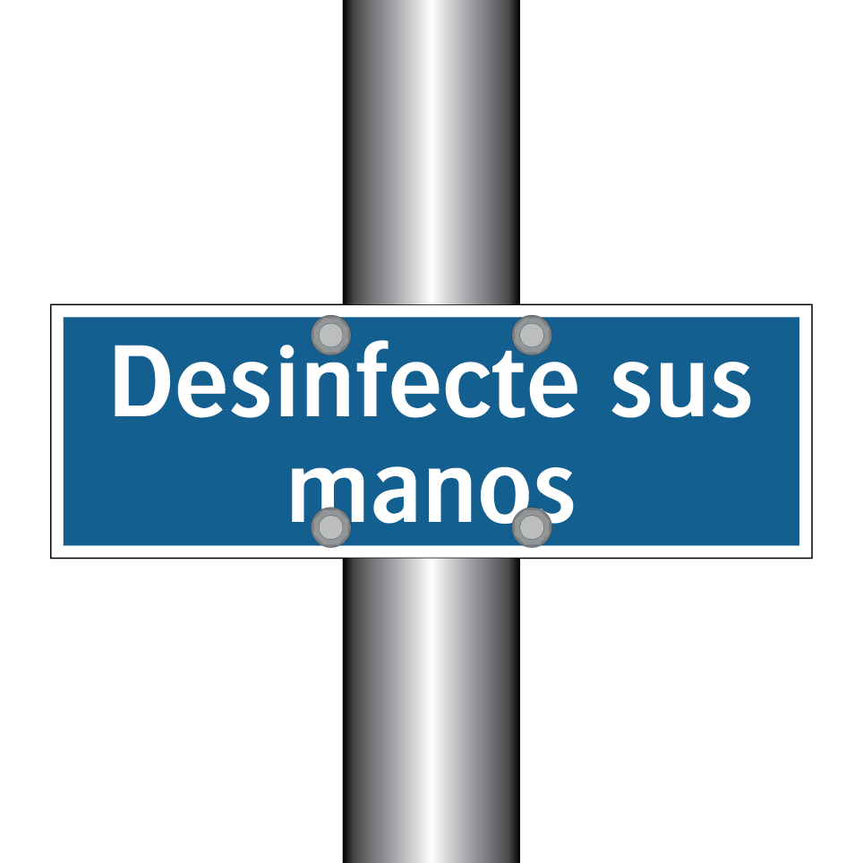 Desinfecte sus manos