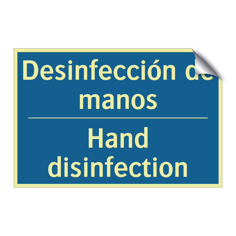 Desinfección de manos - Hand disinfection