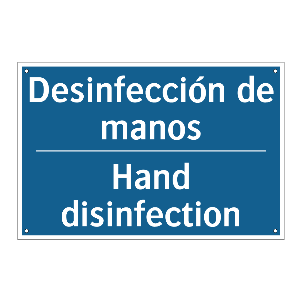 Desinfección de manos - Hand disinfection