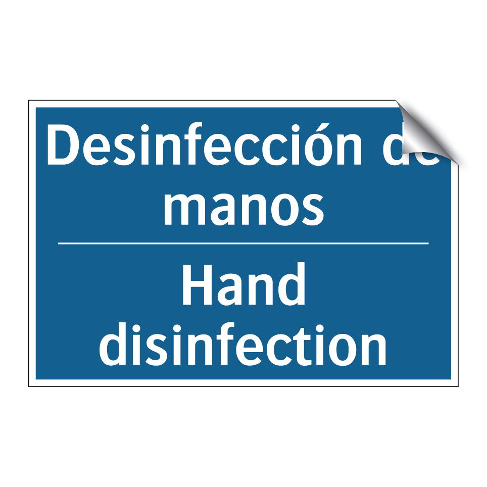 Desinfección de manos - Hand disinfection
