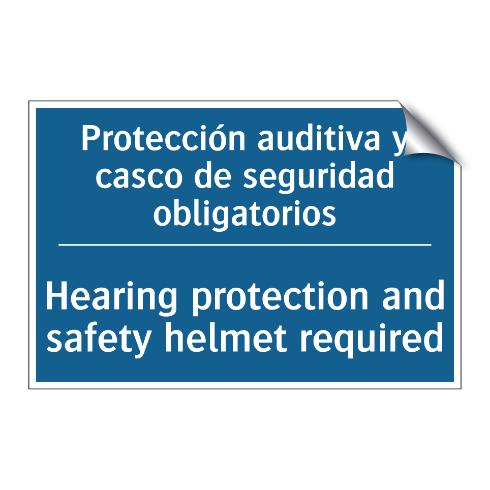 Protección auditiva y casco de  /.../ - Hearing protection and safety  /.../