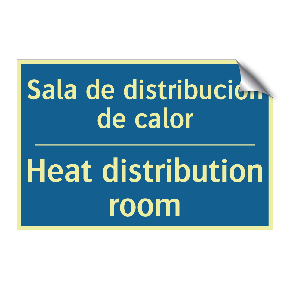 Sala de distribución de calor - Heat distribution room