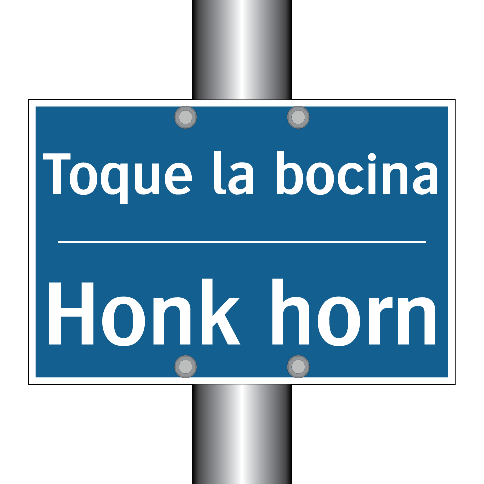 Toque la bocina - Honk horn
