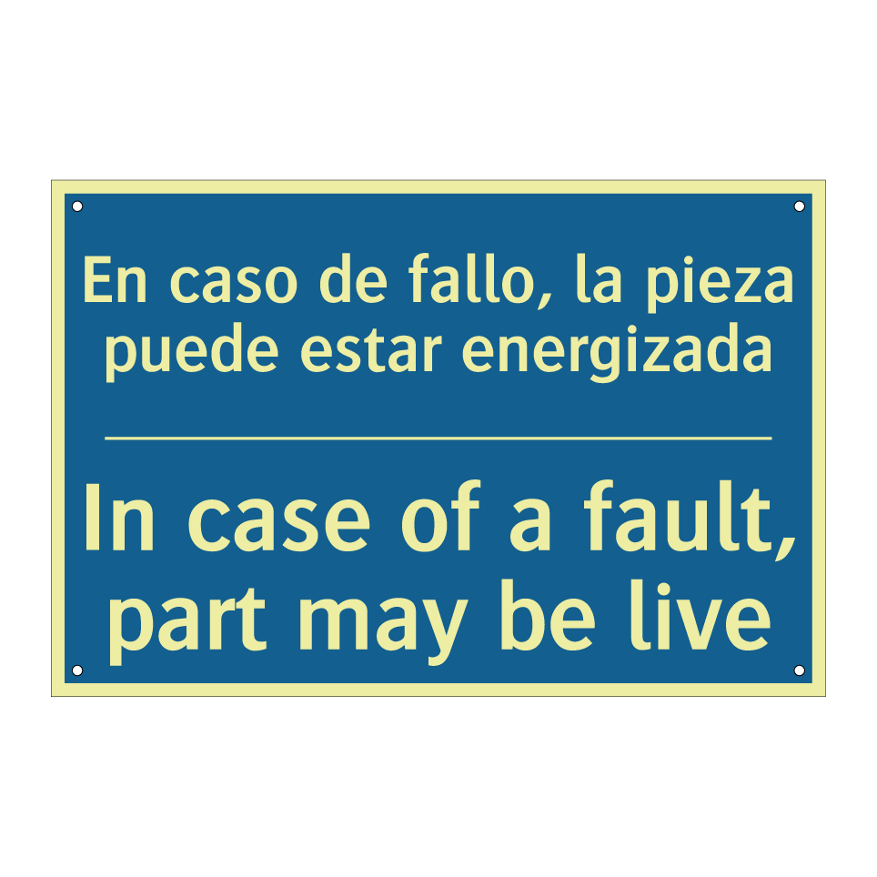 En caso de fallo, la pieza puede  /.../ - In case of a fault, part may be  /.../