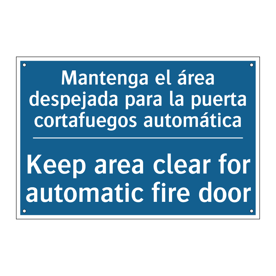 Mantenga el área despejada para  /.../ - Keep area clear for automatic  /.../