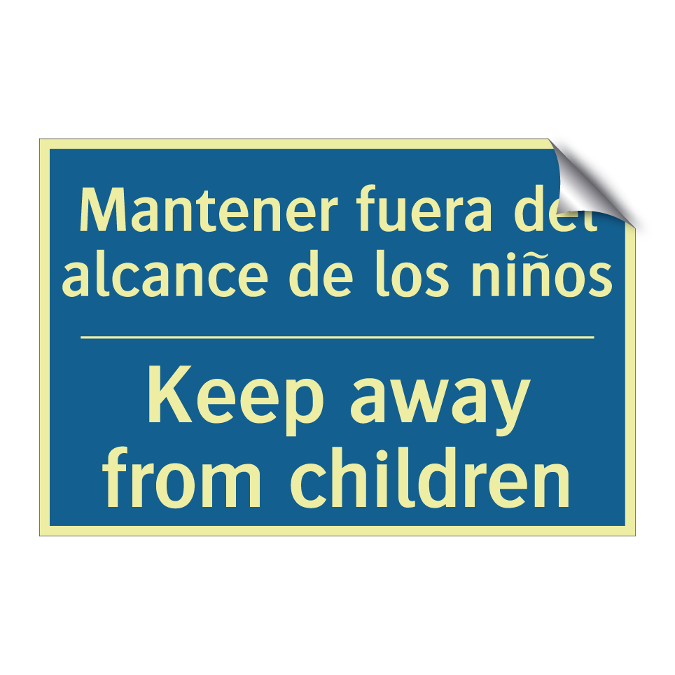 Mantener fuera del alcance de  /.../ - Keep away from children