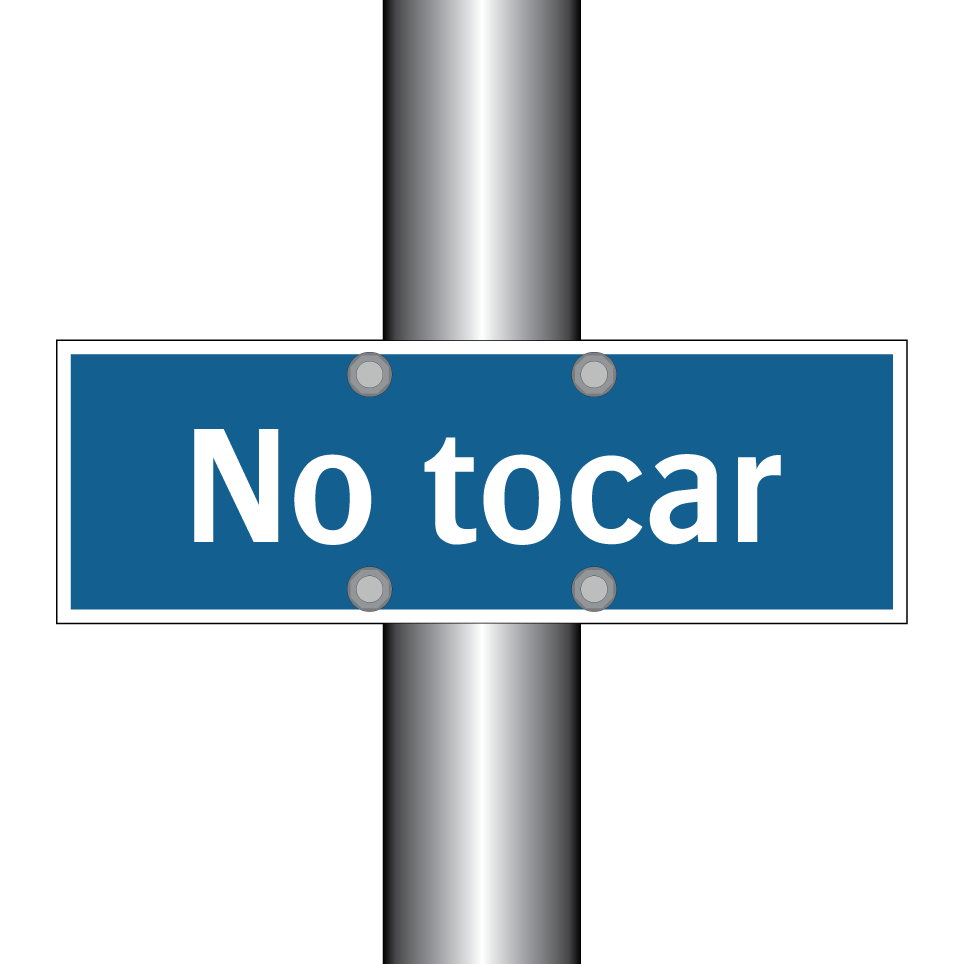 No tocar