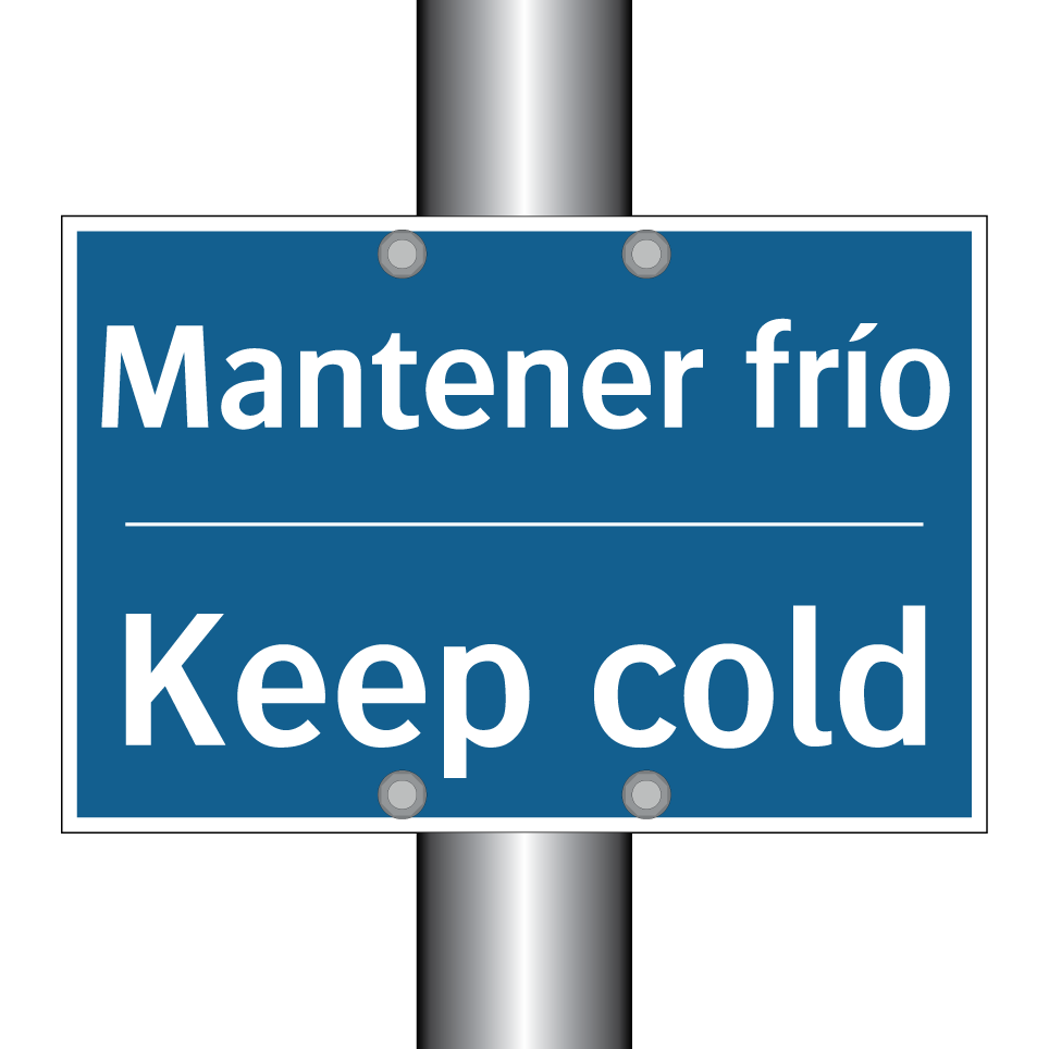 Mantener frío - Keep cold