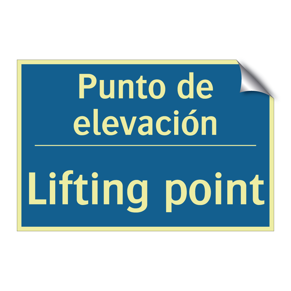Punto de elevación - Lifting point