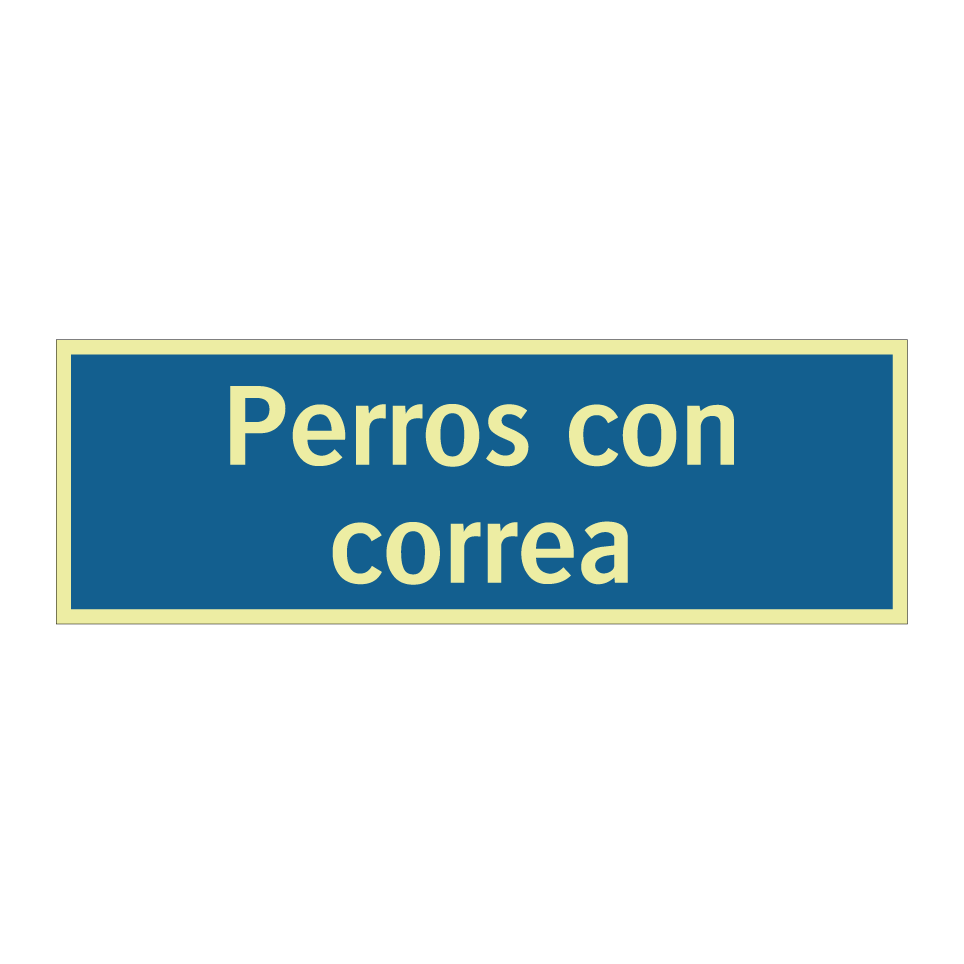 Perros con correa