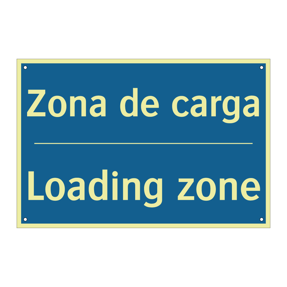 Zona de carga - Loading zone