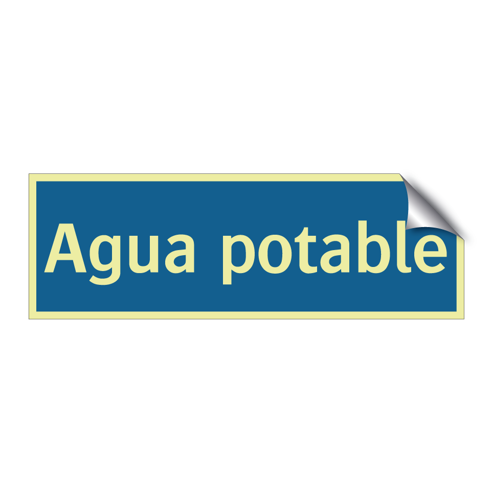 Agua potable