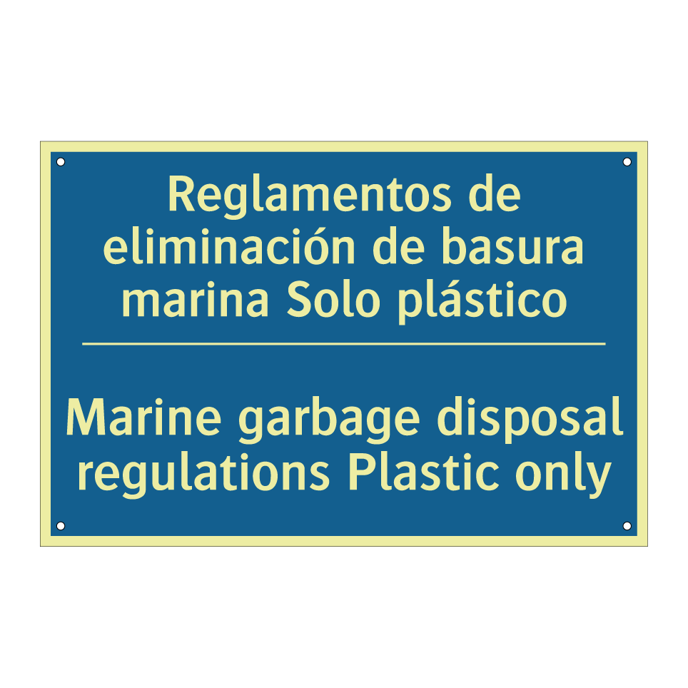 Reglamentos de eliminación de  /.../ - Marine garbage disposal regulations  /.../