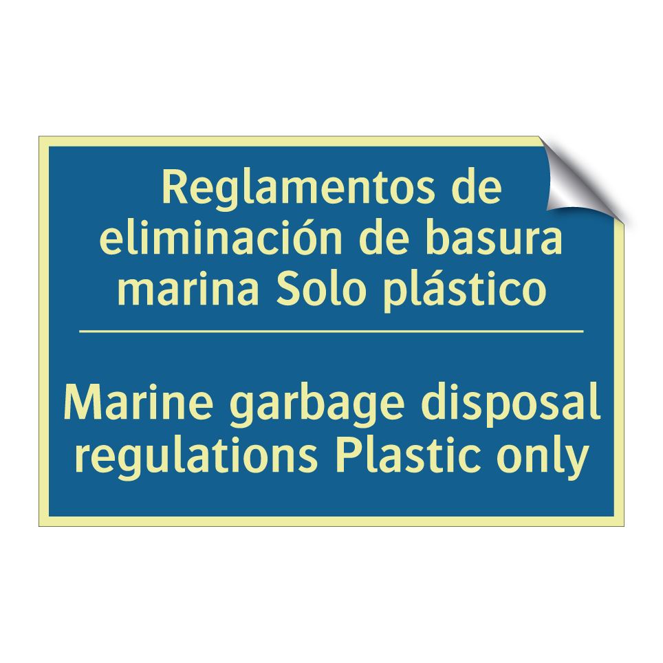 Reglamentos de eliminación de  /.../ - Marine garbage disposal regulations  /.../