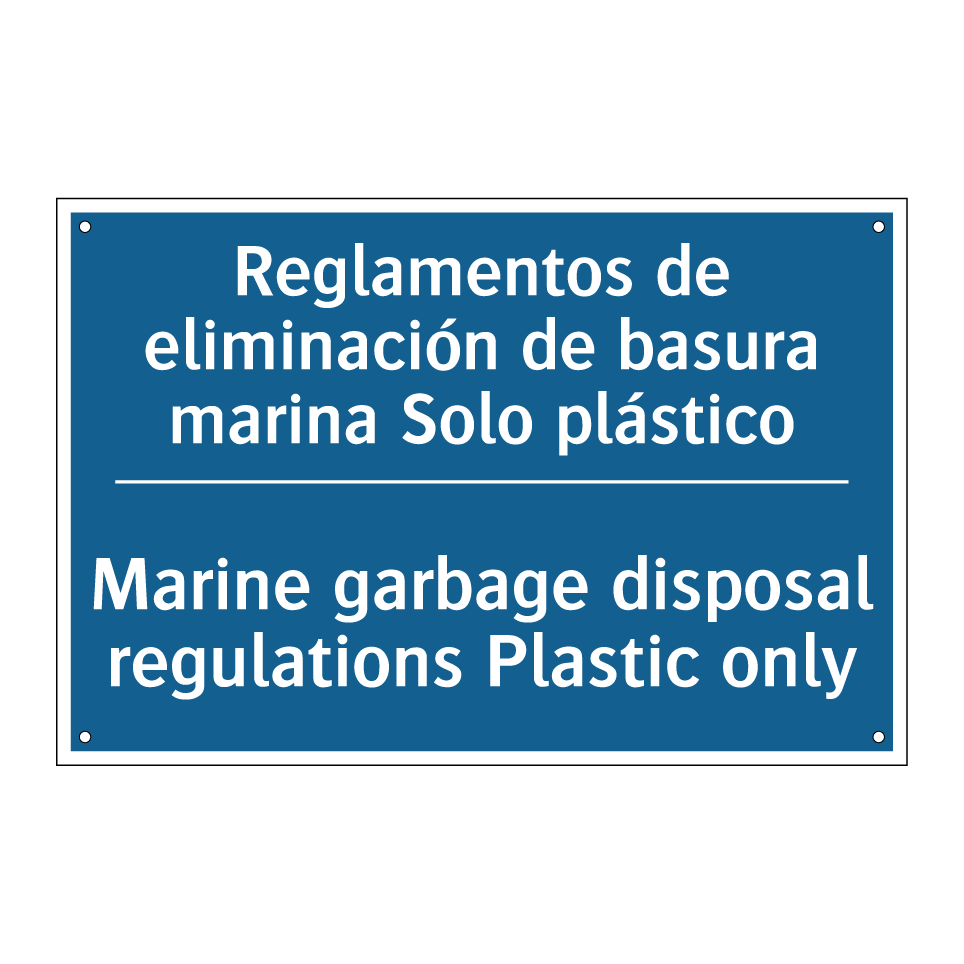 Reglamentos de eliminación de  /.../ - Marine garbage disposal regulations  /.../