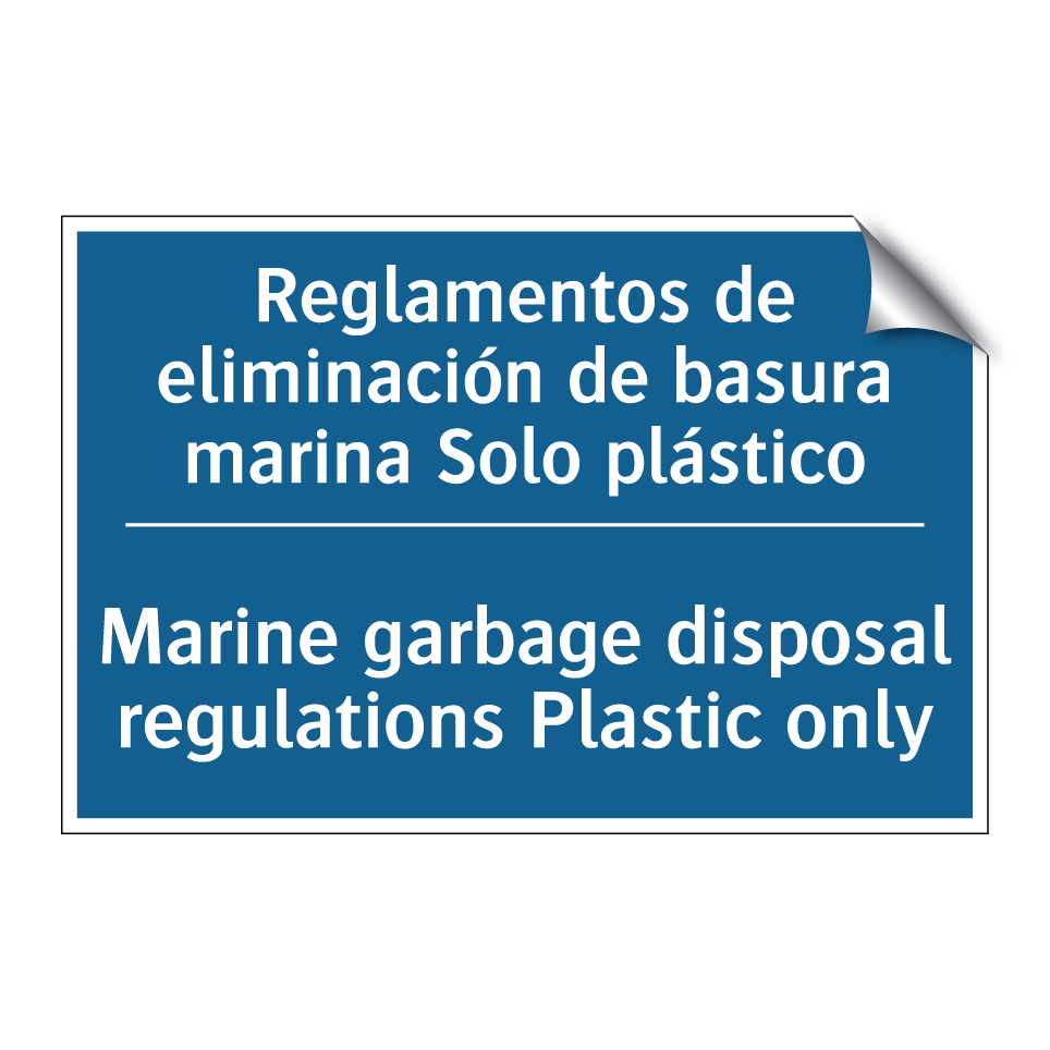 Reglamentos de eliminación de  /.../ - Marine garbage disposal regulations  /.../