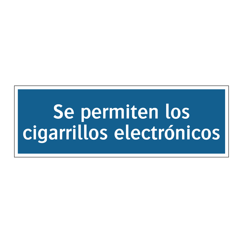 Se permiten los cigarrillos electrónicos
