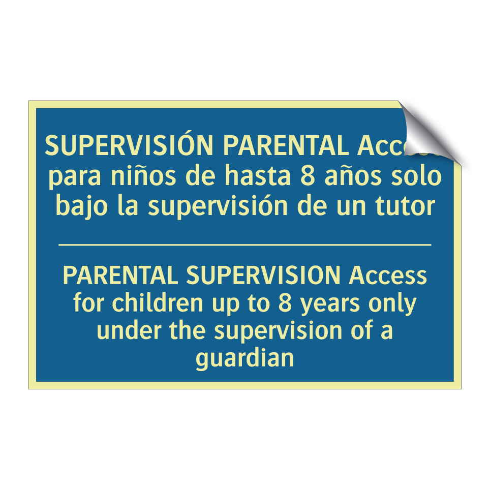 SUPERVISIÓN PARENTAL Acceso para  /.../ - PARENTAL SUPERVISION Access for  /.../