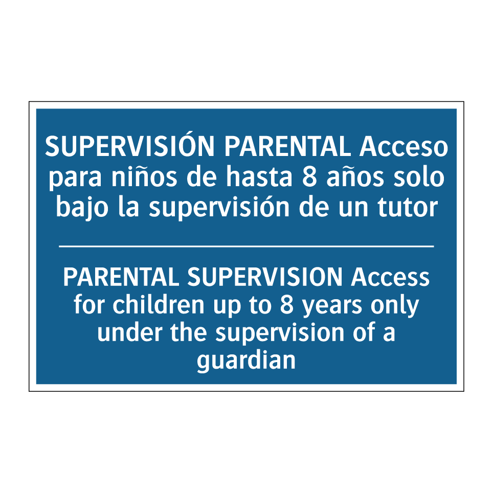 SUPERVISIÓN PARENTAL Acceso para  /.../ - PARENTAL SUPERVISION Access for  /.../