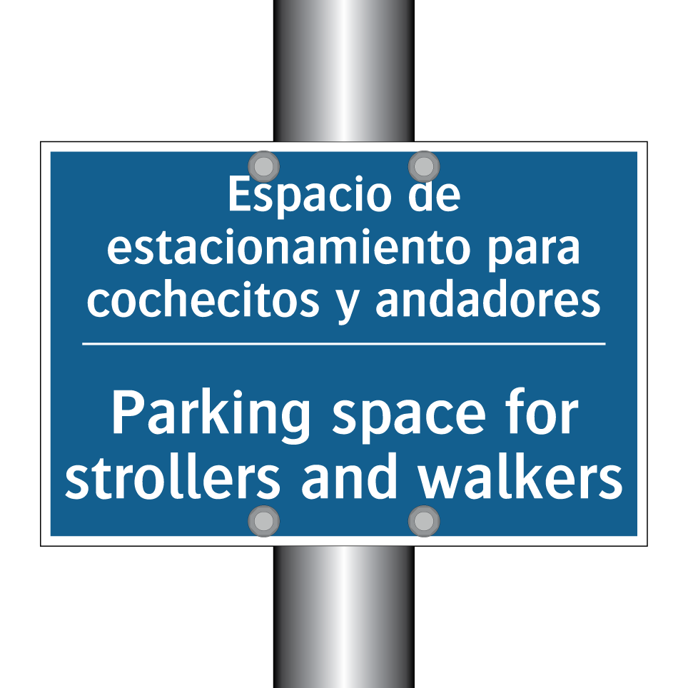 Espacio de estacionamiento para  /.../ - Parking space for strollers and  /.../