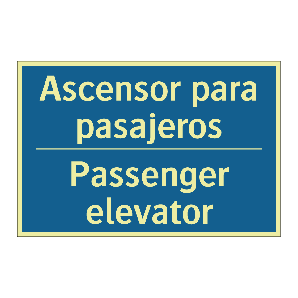 Ascensor para pasajeros - Passenger elevator