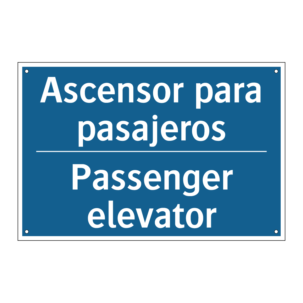 Ascensor para pasajeros - Passenger elevator