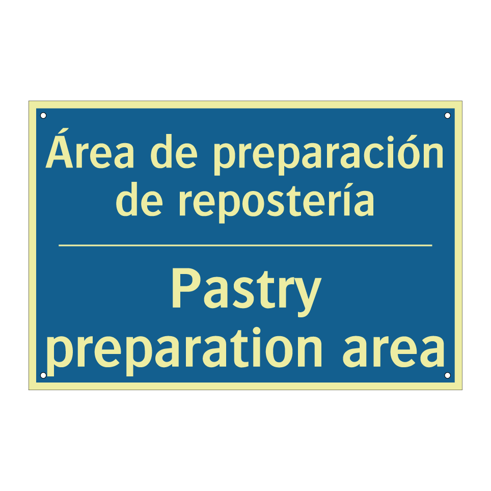 Área de preparación de repostería /.../ - Pastry preparation area