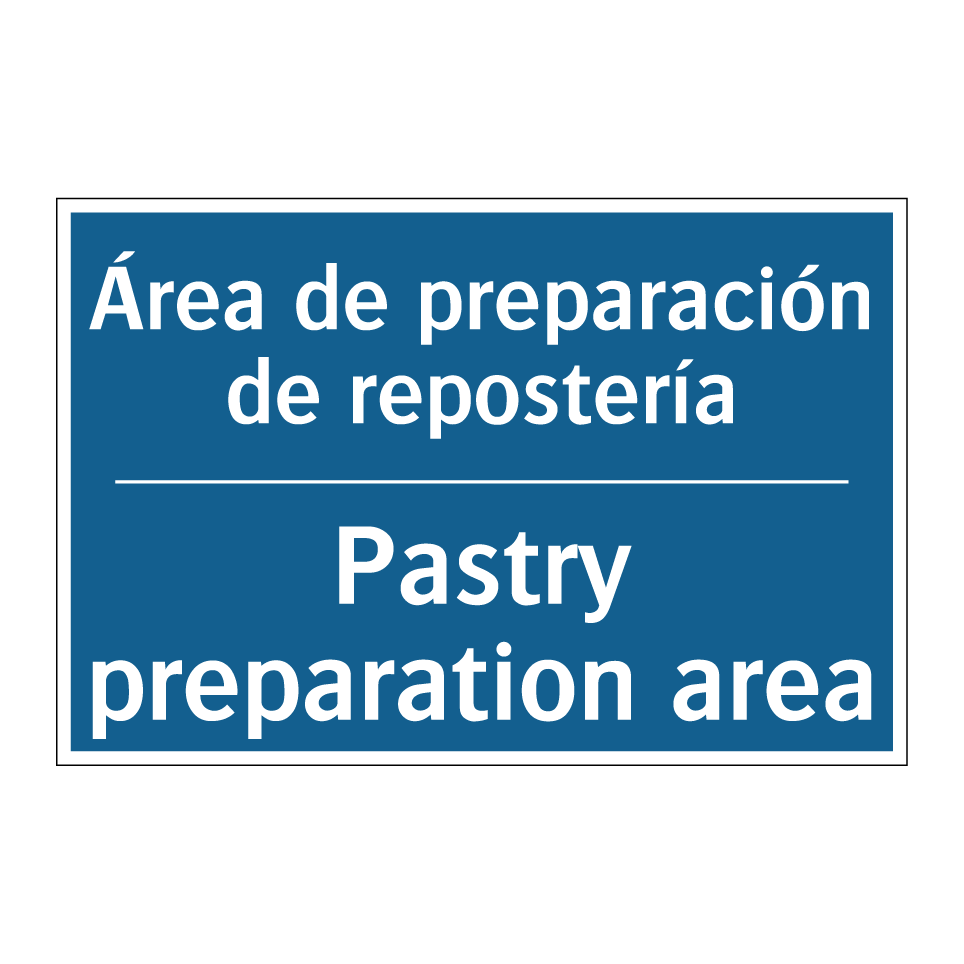 Área de preparación de repostería /.../ - Pastry preparation area