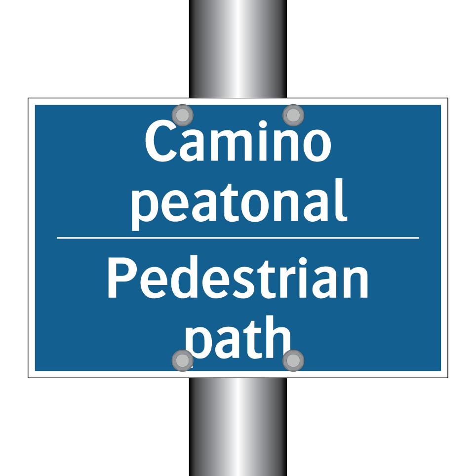 Camino peatonal - Pedestrian path