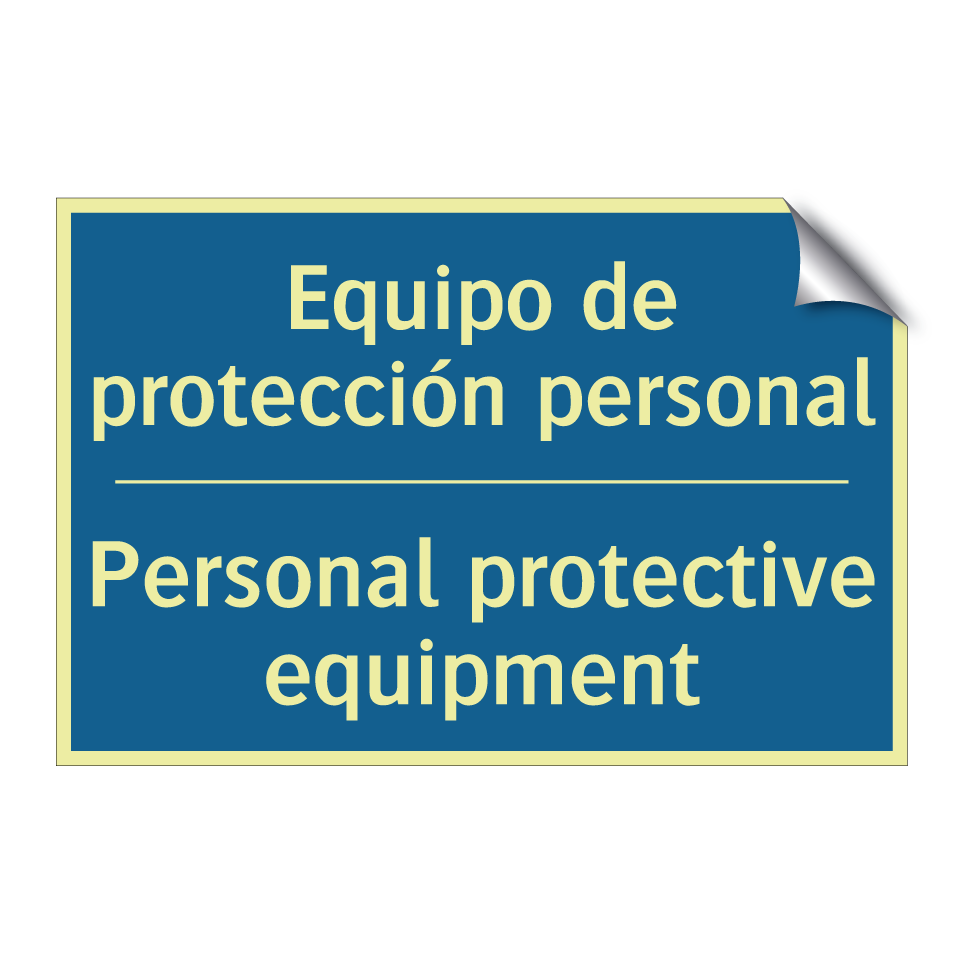 Equipo de protección personal - Personal protective equipment
