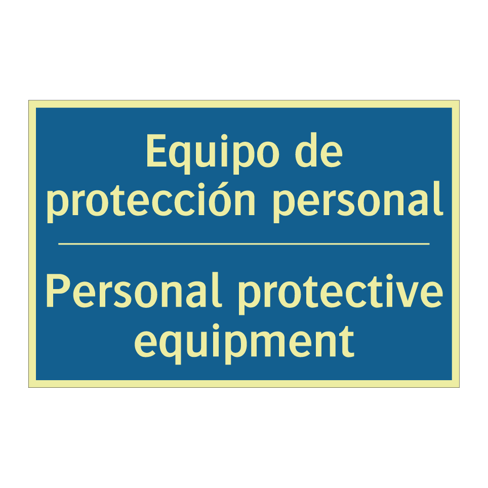 Equipo de protección personal - Personal protective equipment