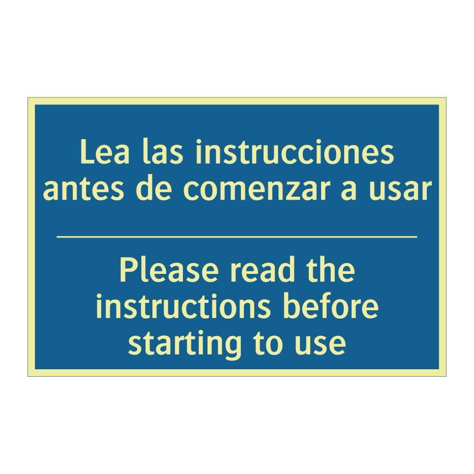 Lea las instrucciones antes de  /.../ - Please read the instructions before  /.../