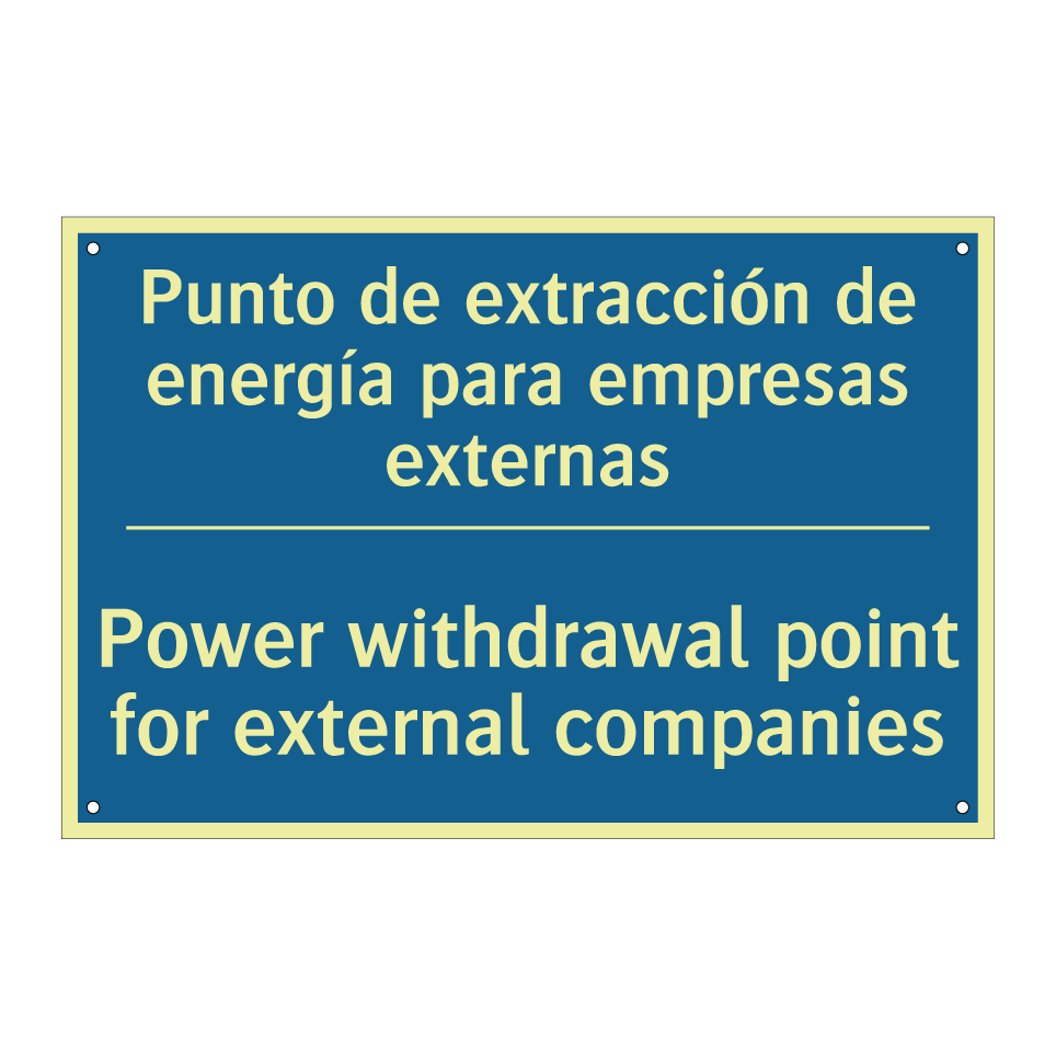 Punto de extracción de energía  /.../ - Power withdrawal point for external  /.../
