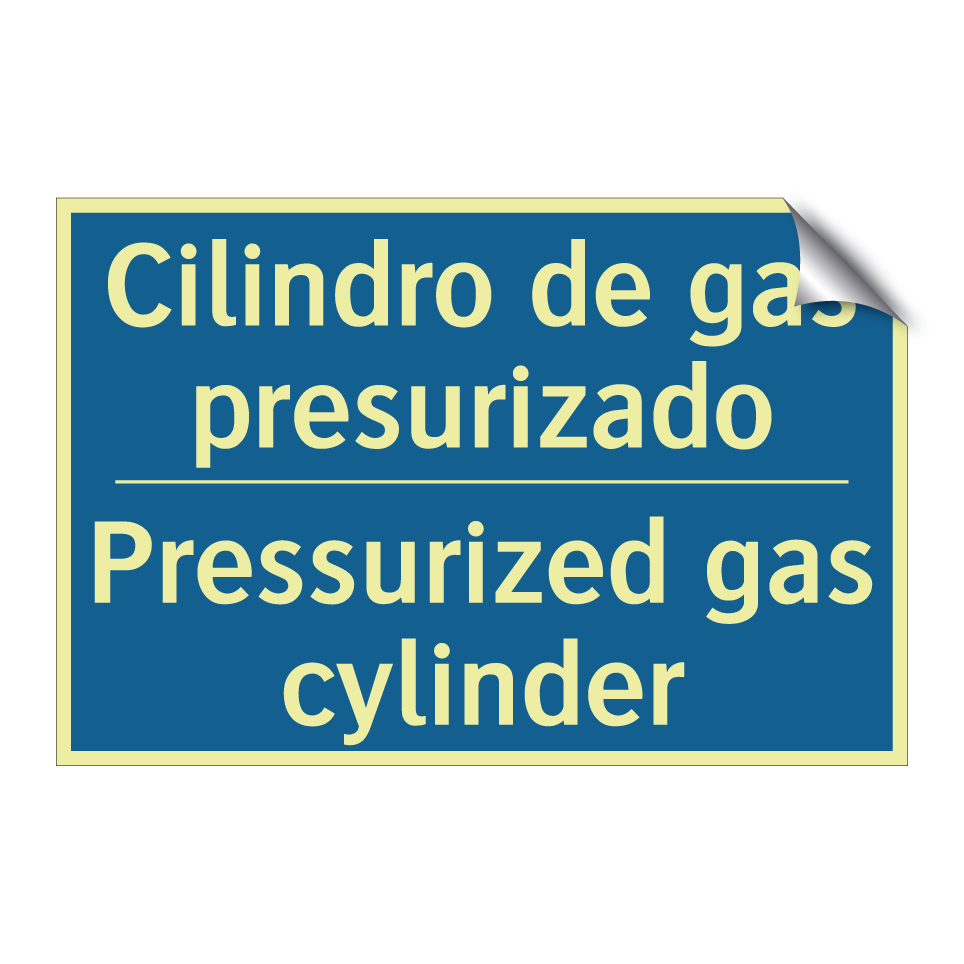 Cilindro de gas presurizado - Pressurized gas cylinder
