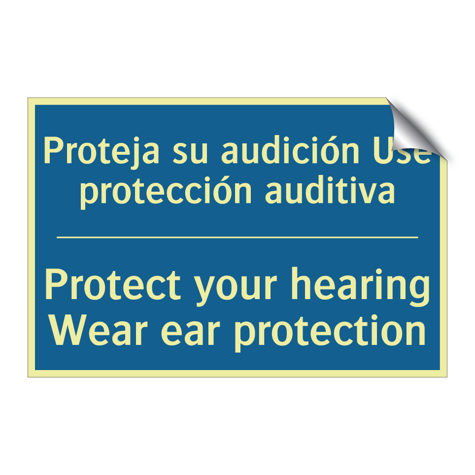 Proteja su audición Use protección  /.../ - Protect your hearing Wear ear  /.../