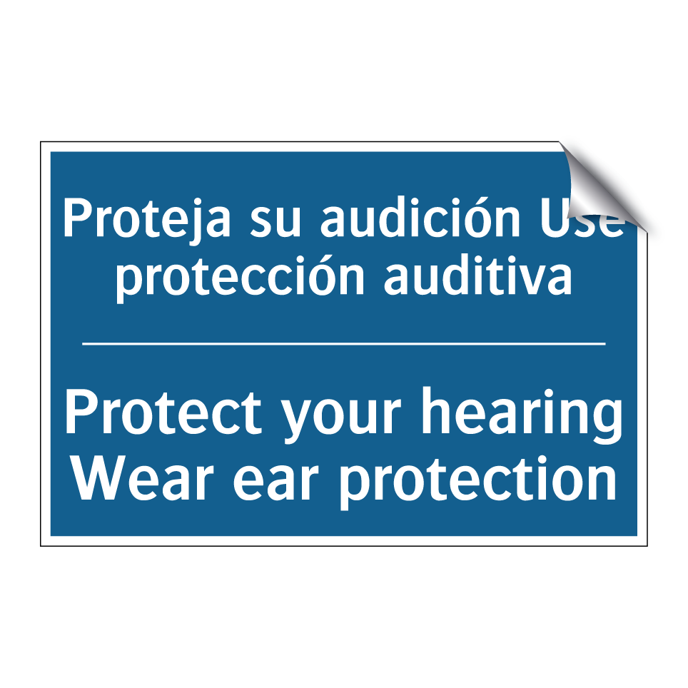 Proteja su audición Use protección  /.../ - Protect your hearing Wear ear  /.../