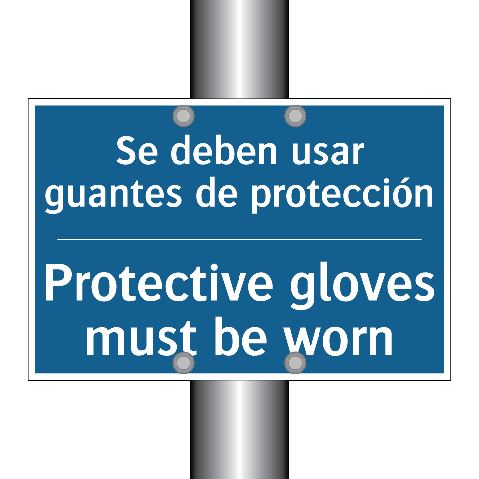 Se deben usar guantes de protección /.../ - Protective gloves must be worn