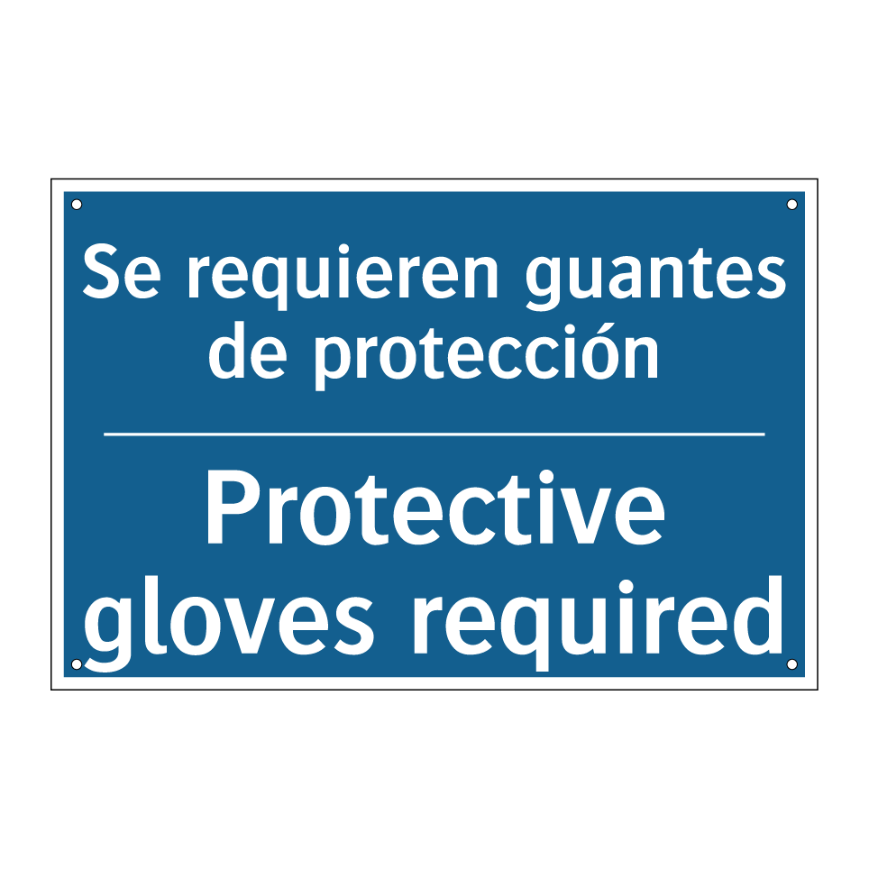 Se requieren guantes de protección /.../ - Protective gloves required